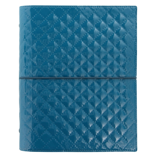 Filofax A5 Domino Luxe teal organiser