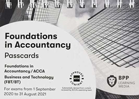 FIA Business and Technology FBT (ACCA F1): Passcards