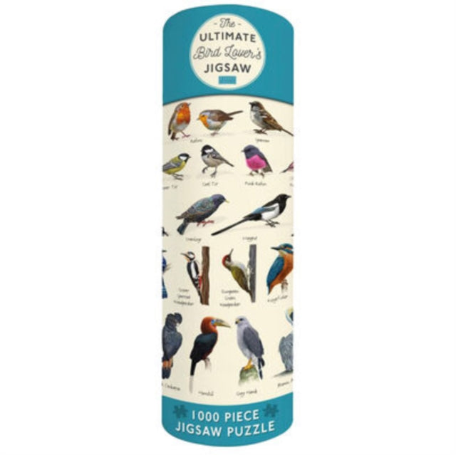 Bird Lovers 1000 Piece Jigsaw in a Tin