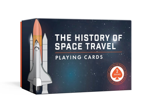 History of Space Travel Playing Card Set: Two Decks with Game Rules