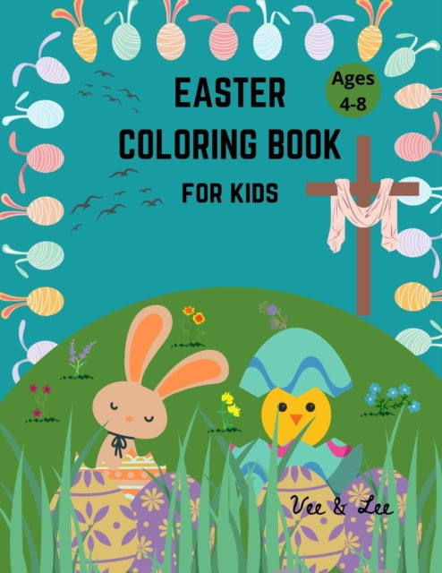 Easter Coloring Book for Kids Ages 4-8