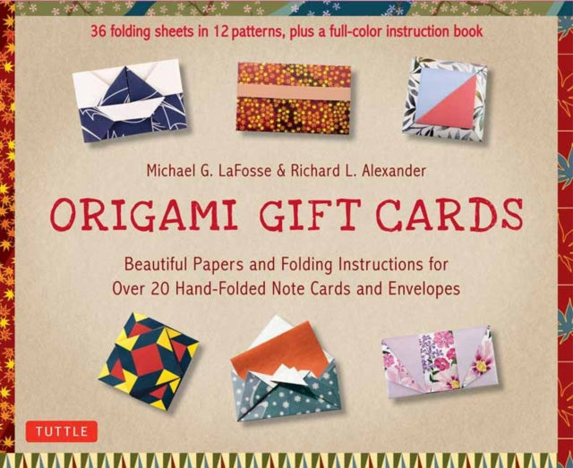 Origami Gift Cards Kit: Beautiful Papers and Folding Instructions for Over 20 Hand-folded Note Cards and Envelopes