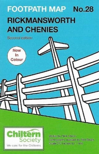 Footpath Map No. 28 Rickmansworth and Chenies: Second Edition - In Colour