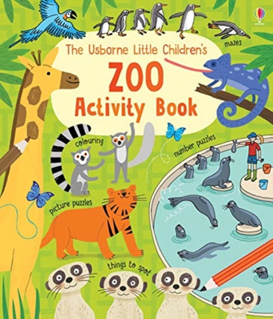 Little Children's Zoo Activity Book