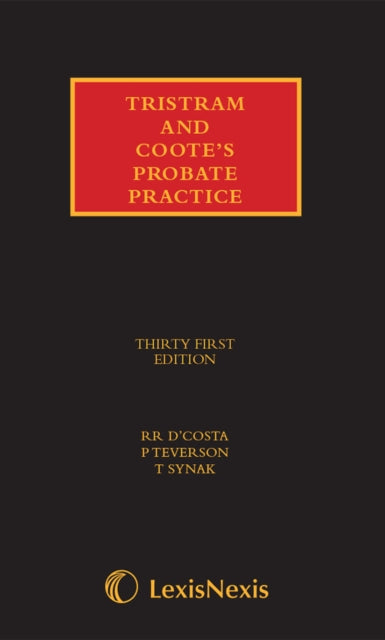 Tristram and Coote's Probate Practice Set: (includes mainwork, and supplement with CD-ROM)