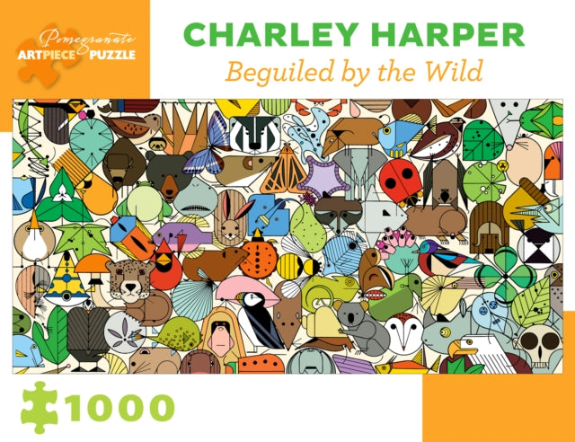 Charley Harper Beguiled by the Wild 1000-Piece Jigsaw