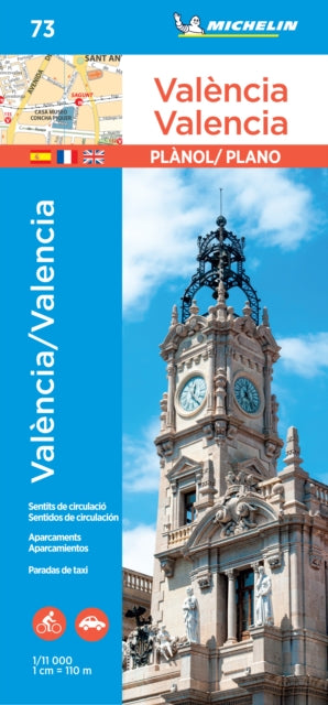 Valencia - Michelin City Plan 73: City Plans