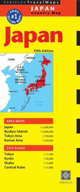 folded,Japan Travel Map