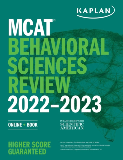 MCAT Behavioral Sciences Review 2022-2023: Online + Book