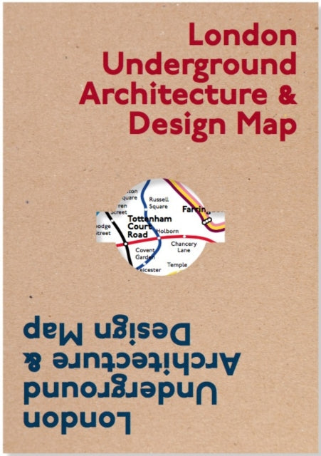 folded,London Underground Architecture & Design Map