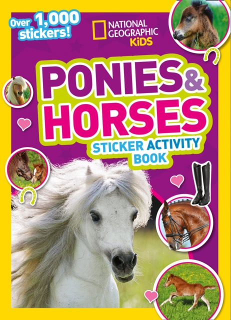 Ponies and Horses Sticker Activity Book: Over 1,000 Stickers!