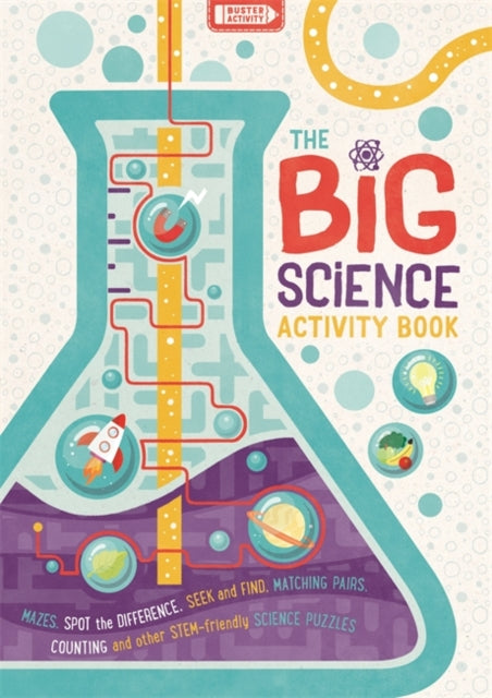 Big Science Activity Book: Fun, Fact-filled STEM Puzzles for Kids to Complete
