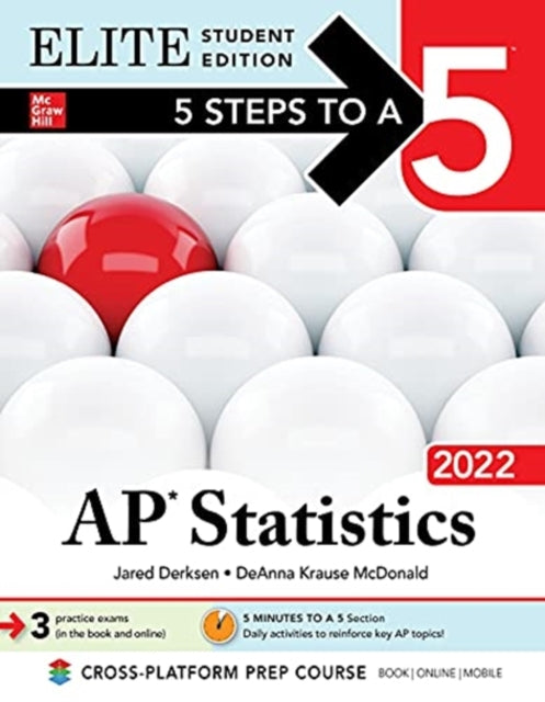 5 Steps to a 5: AP Statistics 2022 Elite Student Edition