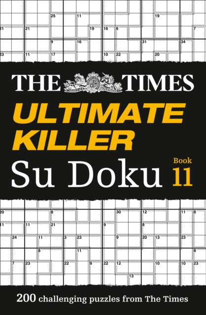 Times Ultimate Killer Su Doku Book 11: 200 Challenging Puzzles from the Times