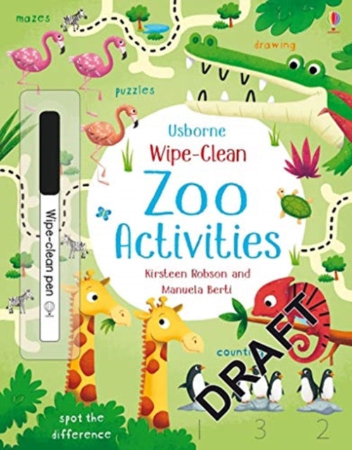 Wipe-Clean Zoo Activities