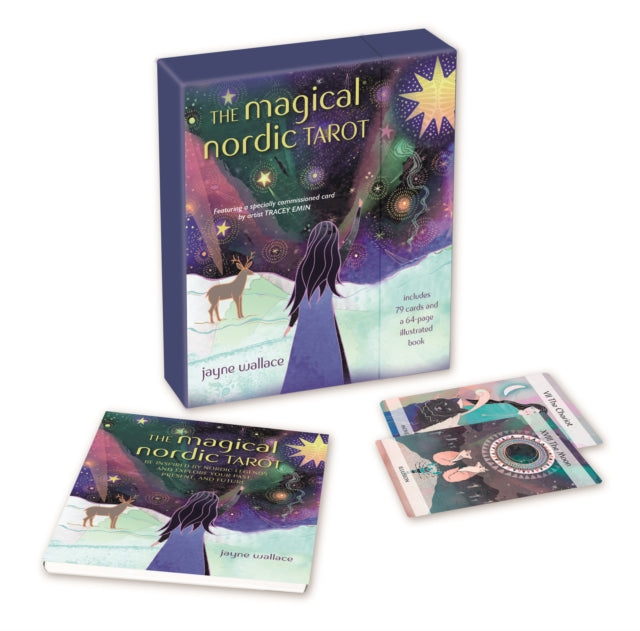 Magical Nordic Tarot: Includes a Full Deck of 79 Cards and a 64-Page Illustrated Book