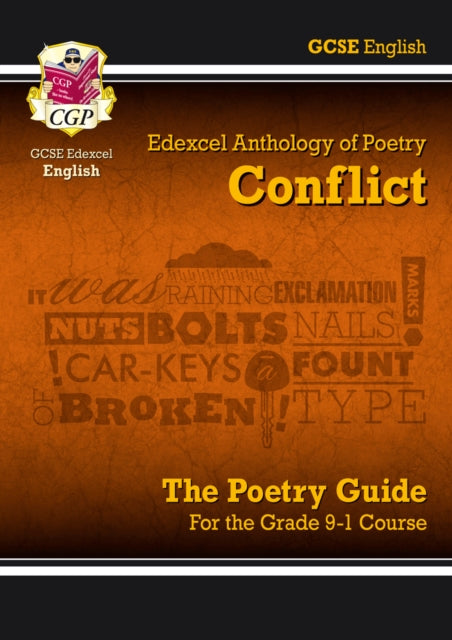 New GCSE English Edexcel Poetry Guide - Conflict Anthology includes Online Edition, Audio & Quizzes