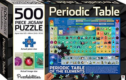 Periodic Table 500 Piece Jigsaw Puzzle