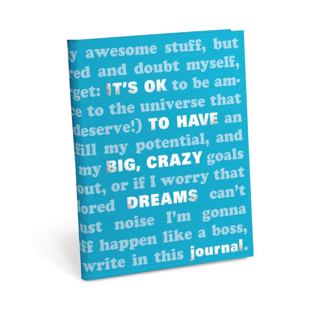 Knock Knock It's OK to Have Big, Crazy Dreams Journal