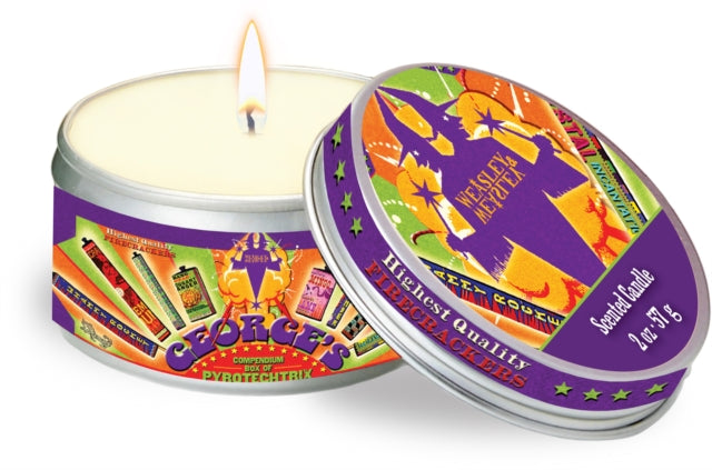 Harry Potter: Weasley's Wizard Wheezes Scented Candle: Large, Cinnamon