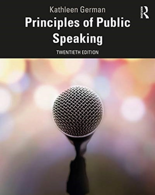 Principles of Public Speaking