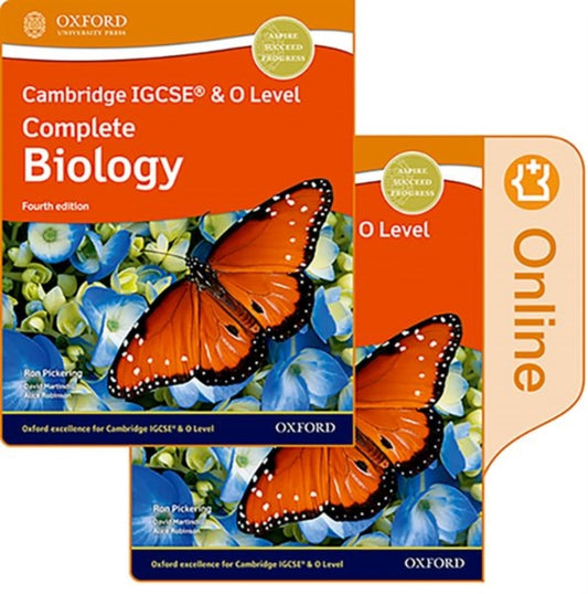Cambridge IGCSE (R) & O Level Complete Biology: Print and Enhanced Online Student Book Pack Fourth Edition