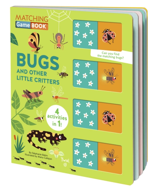 Matching Game Book: Bugs and Other Little Critters