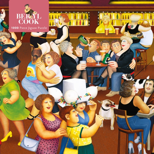 Adult Jigsaw Puzzle Beryl Cook: Date Night: 1000-piece Jigsaw Puzzles