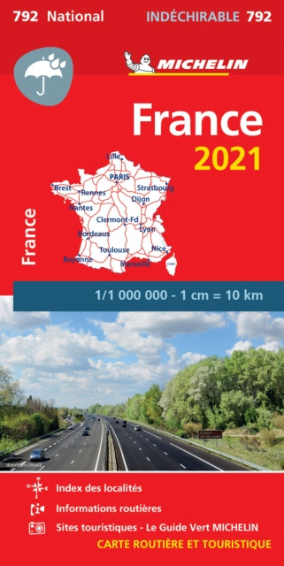 France 2021 - High Resistance National Map 792: Maps