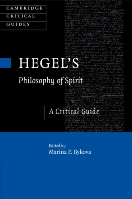 Hegel's Philosophy of Spirit: A Critical Guide