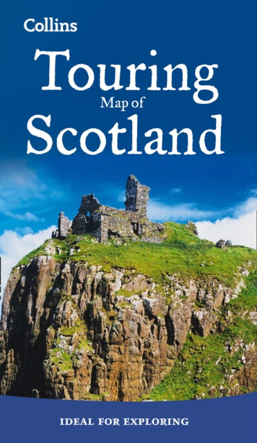 folded,Scotland Touring Map: Ideal for Exploring