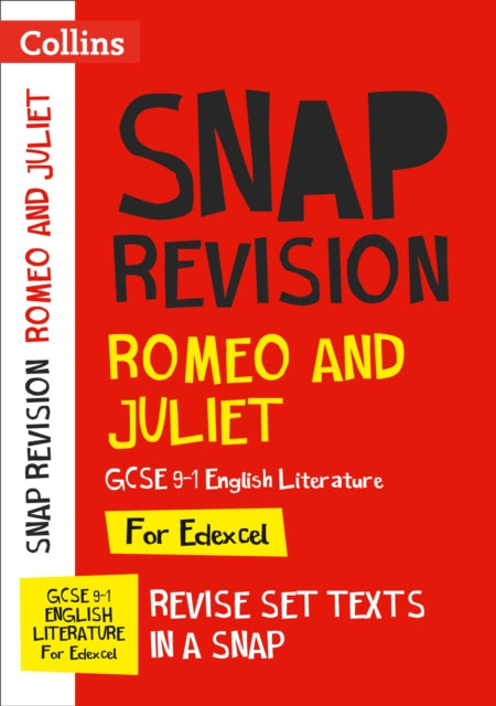 Romeo and Juliet: Edexcel GCSE 9-1 English Literature Text Guide: Ideal for Home Learning, 2021 Assessments and 2022 Exams